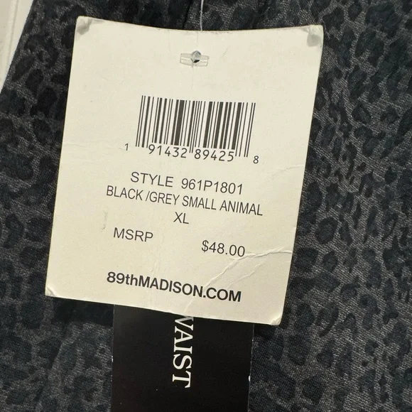 NWT 89th & Madison seamed leggings - Picture 4 of 6